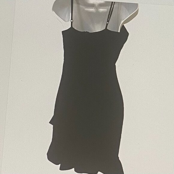LULU'S SEALED WITH A KISS BLACK MINI DRESS - Picture 7 of 8